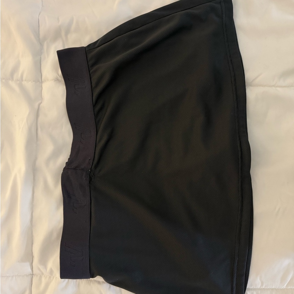 Varsity Black Athletic Skirt Performance Wear